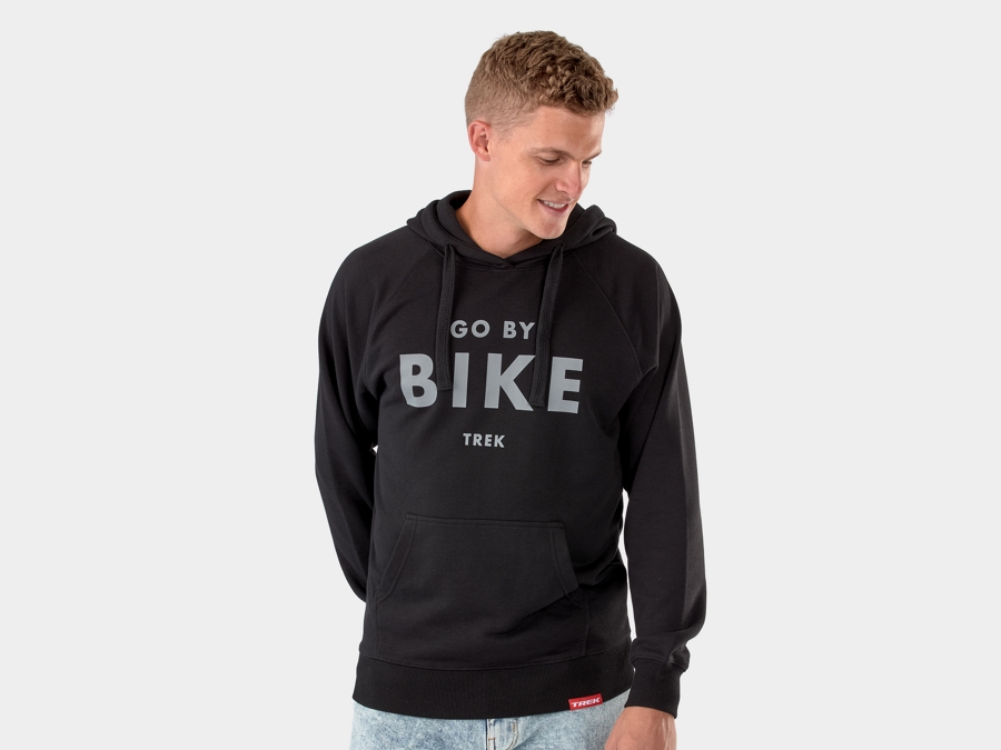 Shirt Trek Go By Bike Hoodie L Black