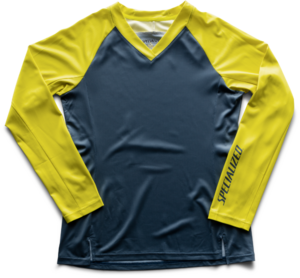 Specialized Andorra Long Sleeve Jersey Storm Grey/Ion Shuttle XS