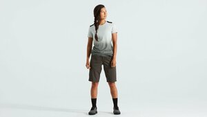 Specialized Women's Trail Shorts with Liner Charcoal XS
