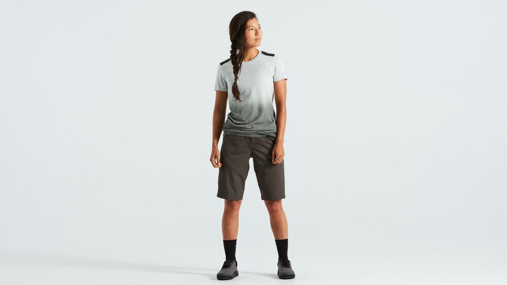 Specialized Women's Trail Shorts with Liner Charcoal MD