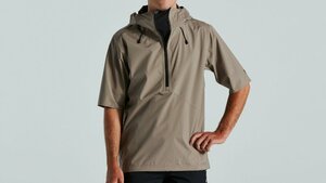 Specialized Trail Short Sleeve Rain Anorak Taupe S