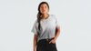 Specialized Women's Short Sleeve Crop T-Shirt Dove Grey Spray XS