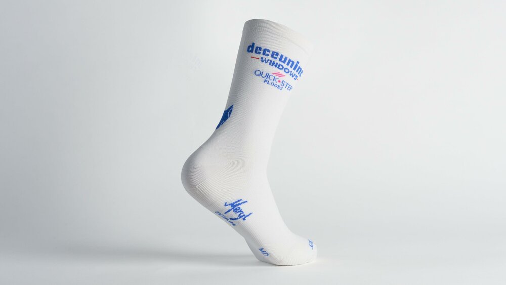 Specialized Team Quick Step Meryl Skinlife Tall Road Socks Team Replica S
