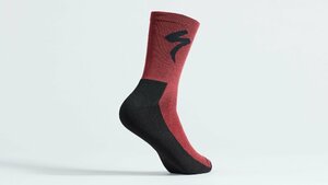 Specialized Primaloft® Lightweight Tall Logo Socks Maroon M
