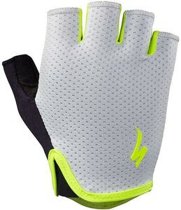 Specialized Body Geometry Grail Glove (Woman Kurzfinger) Light Grey/Neon Yellow L