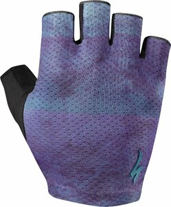 Specialized Body Geometry Grail Glove (Kurzfinger) Blue/Concrete Block XXL