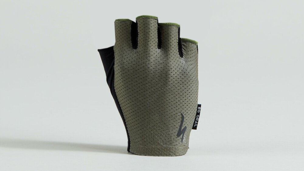 Specialized Men's Body Geometry Grail Short Finger Gloves Oak Green XL