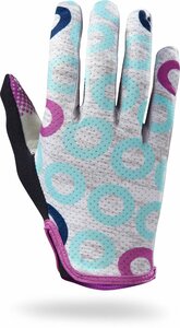 Specialized Body Geometry Grail Glove (Woman Langfinger) Lt Grey Heather/Fuchsia XL
