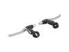 Unbekannt Brake Lever Lee Chi AHL-XL-38 Silver/Black Pair