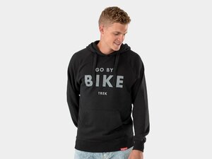 Shirt Trek Go By Bike Hoodie M Black